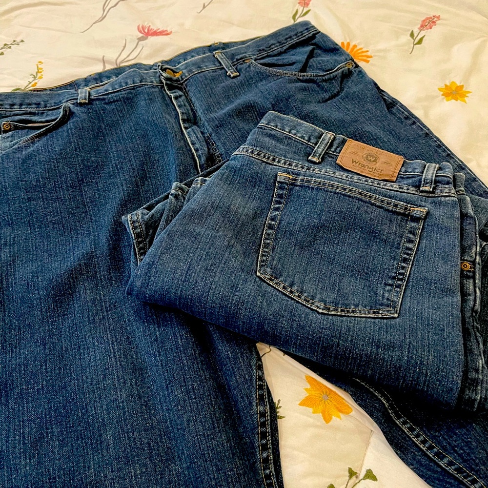 WRANGLER JEANS for $10! “LIKE NEW” CONDITION! 42 x 32. Never worn! $10